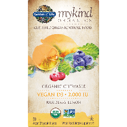 mykind Organics Vitamine D3 - Citron et Framboise - 30 Comprimés à Croquer en oferta