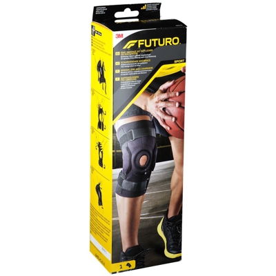 3M™ Futuro™ Sport Hinged Knee Genouillère Avec Charniere, Réglable