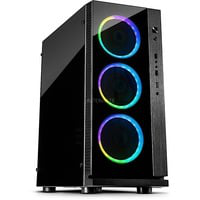W-III RGB Tower Noir, Châssis mini-tour en oferta
