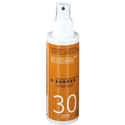 Korres® Spray Soleil Yoghurt Spf30 características