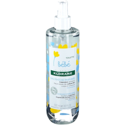 Klorane Bébé Toilette Eau Fraîche Parfumée au Calendula Bio