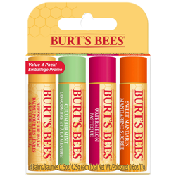 Burt's Bees 100% Natural Moisturising Lip Balm (Pack of 4) características