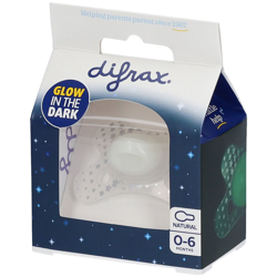 Difrax® Sucette Natural Nuit 0-6 mois en oferta