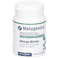 Metagenics® Ginkgo Biloba 60 mg características