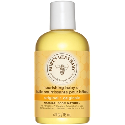 Huile pour bébé nourrissante Baby Bee de Burt's Bees  115ml