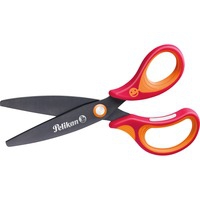 SC1RR Ciseaux pour loisirs créatifs Découpe droite Orange, Rouge, Sécateur