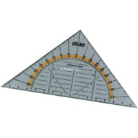 08700304 triangle Plastique Transparent 1 pièce(s), Équerre características