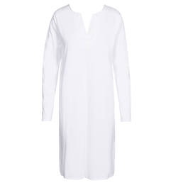 FÉRAUD chemise de nuit col V en coton High class