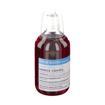 Hexétidine Sandoz Conseil 0,1%