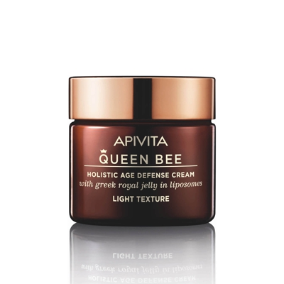 Crème Anti-Rides Queen Bee APIVITA 50 ml – Texture Légère
