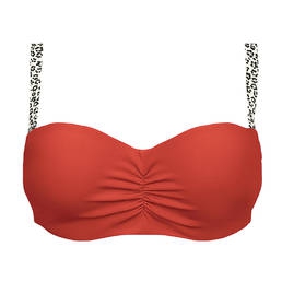 EMPREINTE haut de maillot de bain bandeau armatures Wild