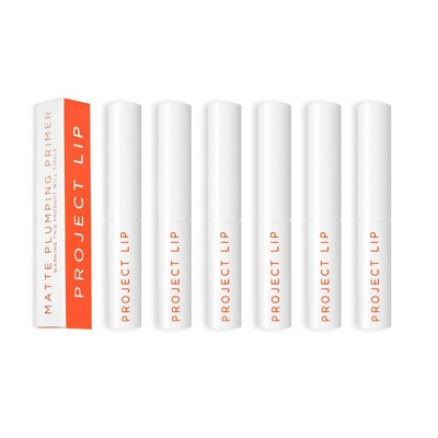 Pack de six bases pour les lèvres mattes et repulpantes Project Lip