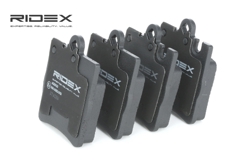 RIDEX Plaquettes De Frein 402B0120 Jeu De Plaquettes De Frein,Jeu de plaquettes de frein, frein à disque MERCEDES-BENZ,CLASE C W203,CLASE E W210 en oferta