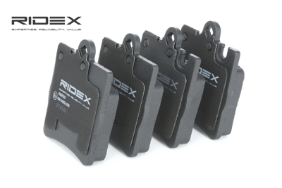 RIDEX Plaquettes De Frein 402B0120 Jeu De Plaquettes De Frein,Jeu de plaquettes de frein, frein à disque MERCEDES-BENZ,CLASE C W203,CLASE E W210
