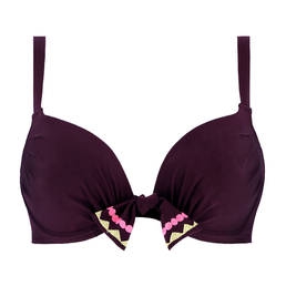 EMPREINTE haut de maillot de bain coques décolleté profonds Light