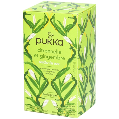 pukka Citronnelle et Gingembre