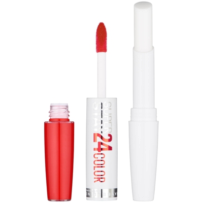 Rouge à Lèvres Superstay 24H Maybelline (différentes teintes disponibles) - Steady Red-y