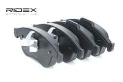 RIDEX Plaquettes De Frein 402B0660 Jeu De Plaquettes De Frein,Jeu de plaquettes de frein, frein à disque RENAULT,MEGANE III Fastback BZ0_,CLIO IV características