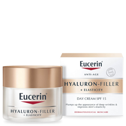 Eucerin Hyaluron-Filler + Elasticity Day Cream SPF 15 50ml en oferta