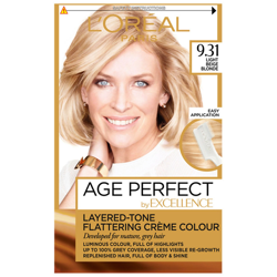 L'Oréal Paris Age Perfect Hair Dye (Various Shades) - 9.31 Light Beige Blonde precio