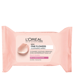 Lingettes Démaquillantes Fleurs Rares Peaux Sensibles L'Oréal Paris x 25 características