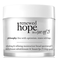 Soin Hydratant SPF 25 Renewed Hope in a Jar philosophy 60 ml en oferta