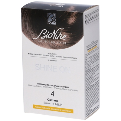 BioNike Shine ON Soin colorant capillaire 4 Chatâin