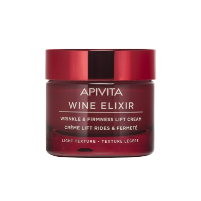 Crème Lift Rides & Fermeté Wine Elixir APIVITA 50 ml – Crème Légère