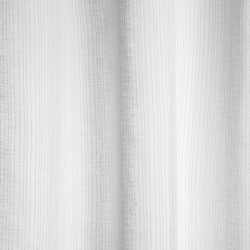 Tissu voile à fines rayures grises en oferta