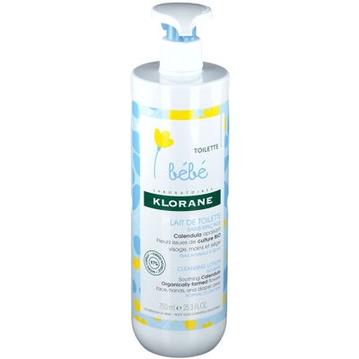 Klorane Bébé Toilette Lait de Toilette au Calendula Bio