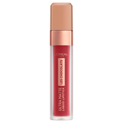 Rouge à Lèvres Liquide Ultra Mat Les Chocolats L'Oréal Paris (différentes teintes disponibles) - 864 Tasty Ruby