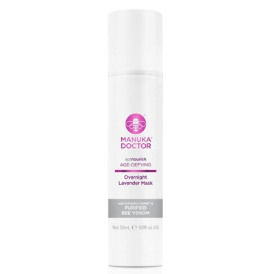 Masque de Nuit Anti-Âge à la Lavande ApiNourish Age Defying Overnight Lavender Mask Manuka Doctor 50 ml