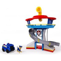 LA PAT'' PATROUILLE – QUARTIER GÉNÉRAL PAT'' PATROUILLE – Playset Complet avec Tour de contrôle, Toboggan, Ascenseur, Figurine et Véhicule Pat'' Patrouille Chase – 6060007 – Jouet Enfant 3 Ans et +, Jeu de construction características