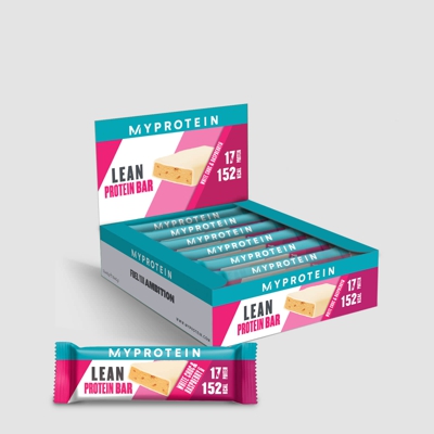 Barre protéinée allégée - 12 x 45g - White Chocolate and Raspberry