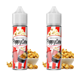 Pack 100 ml ( 2 x 50 ml ) e-liquide PoppyCorn - 50/50 PG/VG Vapfusion características