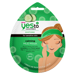 Masque de Boue Calmant Calming Mud Mask yes to cucumbers 10 ml precio