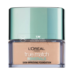 Fond de Teint Poudre Accord Parfait Minéral L'Oréal Paris 10 g (différentes teintes disponibles) - 1W Golden Ivory en oferta