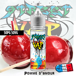 E liquide Pomme d'amour - 50ml - Street Vap en oferta