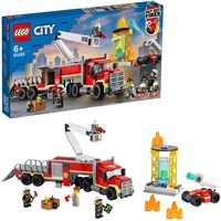 City L’unité de commandement des pompiers - 60282, Jouets de construction