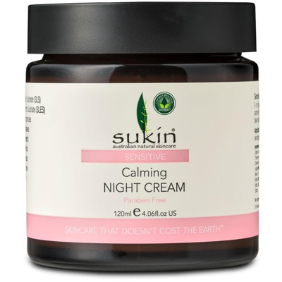 Crème nuit Sensitive de Sukin 120ml