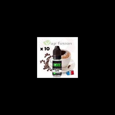 Lot de 10 café - arôme concentré - 10 ml - DIY - Vapfusion