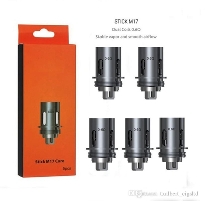 Lot de 5 résistances Stick M17 core/Ecig Priv de Smok