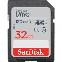 Ultra mémoire flash 32 Go SDHC UHS-I Classe 10, Carte mémoire