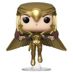 WONDER WOMAN GOLDEN ARMOR FLYING / WONDER WOMAN 1984 / FIGURINE FUNKO POP precio