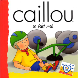 Caillou se fait mal (Sac a Dos) características
