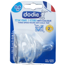 dodie® Initiation+ Tétine Débit 2 características
