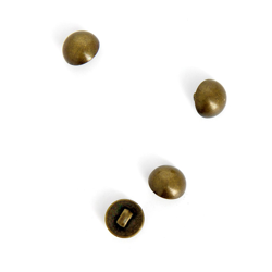 Boutons manchettes bronze à queue 11 mm en oferta