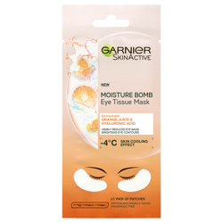 Garnier Hyaluronic Acid and Orange Juice Hydrating Brightening Eye Sheet Mask 6g en oferta