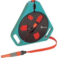 Tuyau plat roll-fix dans son boîtier, Tambour à tuyau