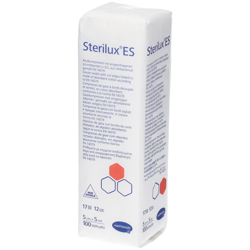 Hartmann Stérilux® ES Compresses de gaze hydrophiles 12 Plis 5 x 5 cm en oferta